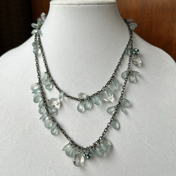 Goldwater Creek Long Beaded Necklace - Picture 1 of 9